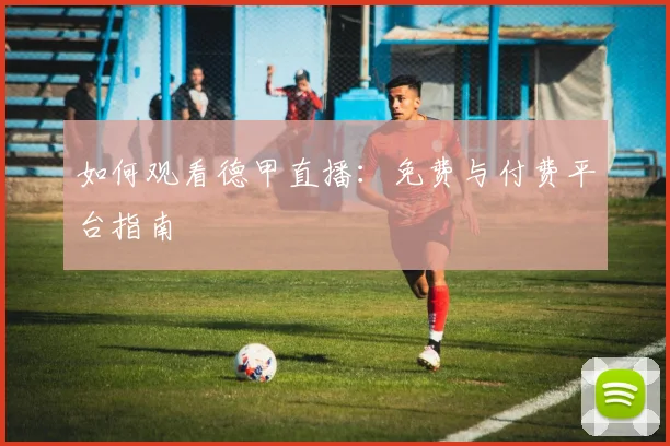 如何观看德甲直播:免费与付费平台指南